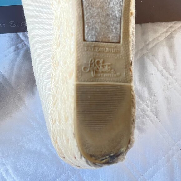 Life Stride Shoes Lioness Tan Tropez Peep Toe Wedge - Picture 9 of 16